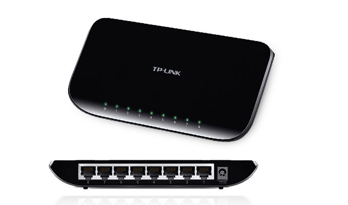 TP-LINK 8-Port Gigabit Ethernet Desktop Switch (TL-SG1008D)