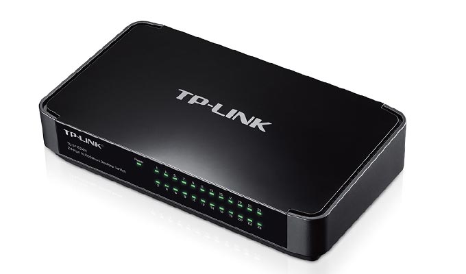 TP-LINK 24-Port Fast Ethernet Desktop Switch (TL-SF1024M) - Fastest Network Switches this year
